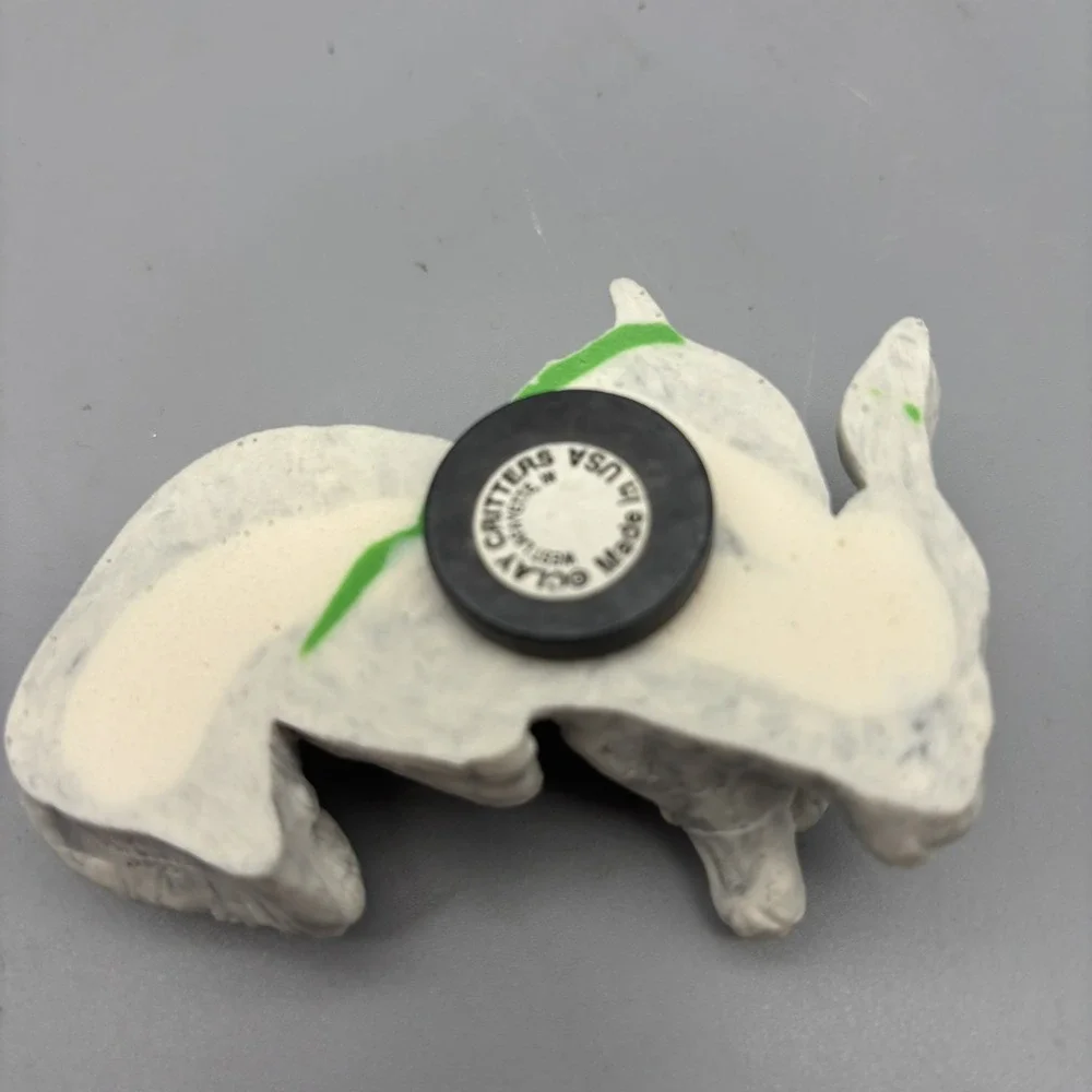 Clay Critter Magnet Wolf‎ Family